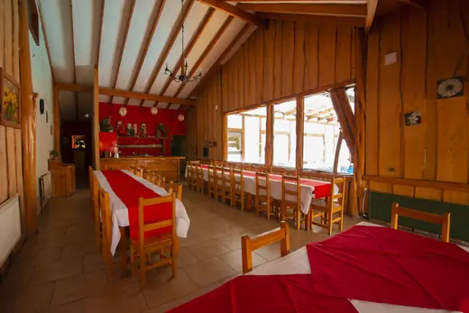 Cafetería · foto 2 · Cabañas Omilén Pucón